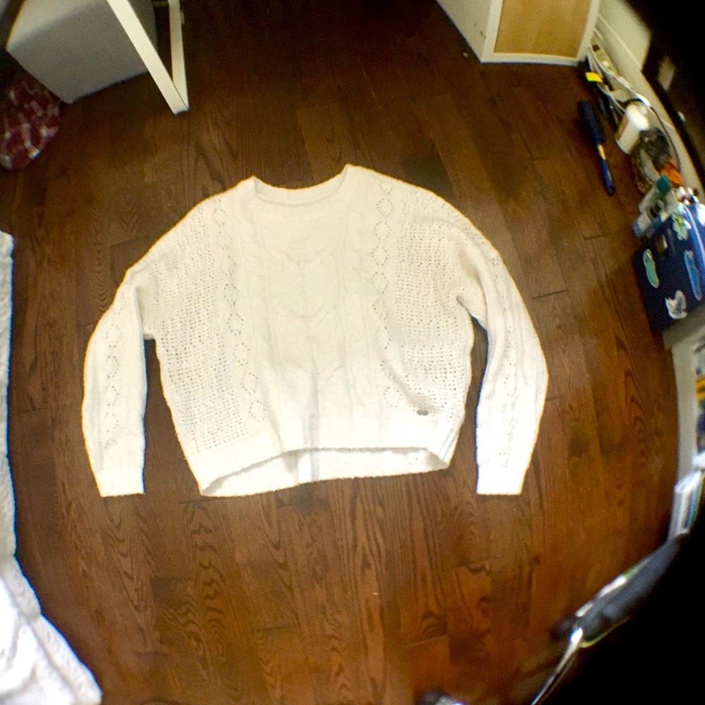 White sweater (size S)